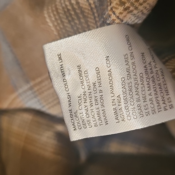 Weatherproof Brown Plaid Shirt Size XXL - Picture 7 of 7